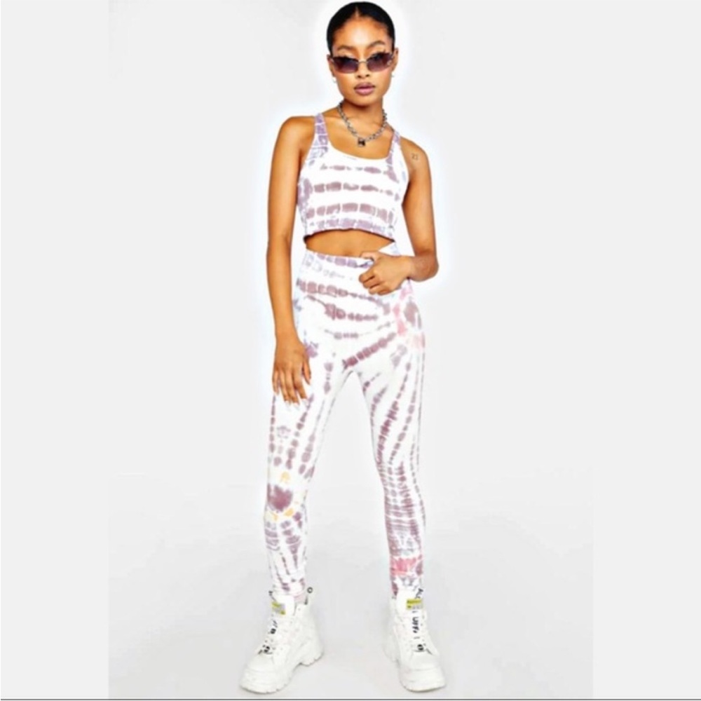NWT Spiritual Gangster tie dye leggings